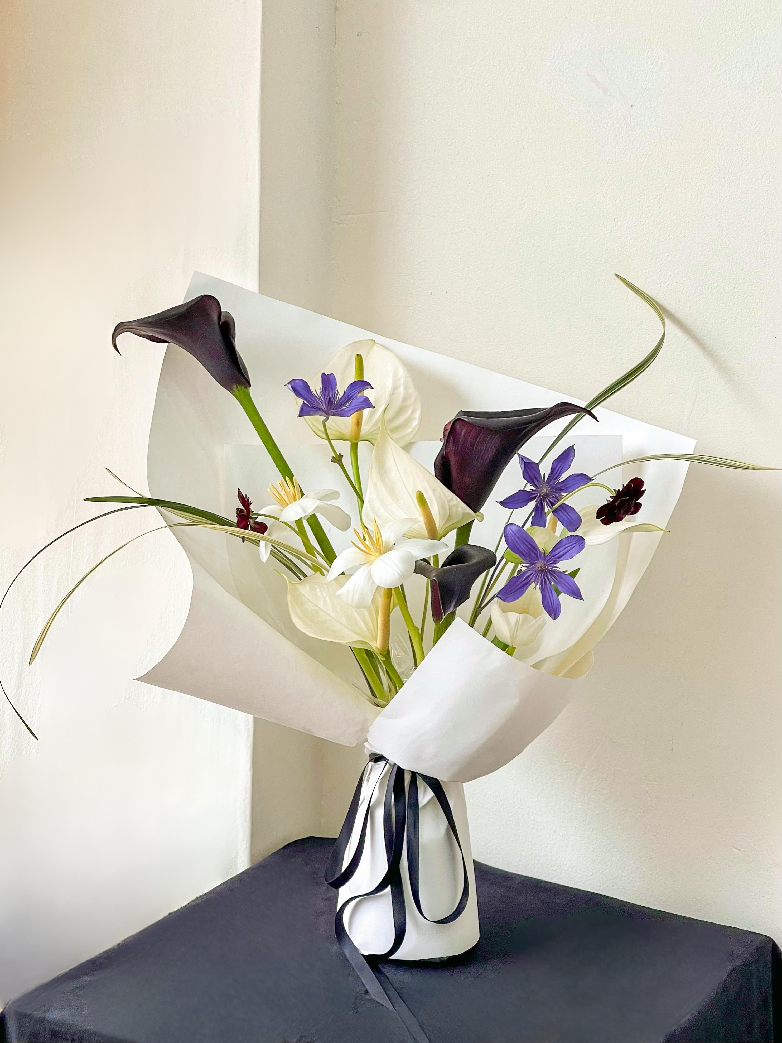 The Midnight Elegance Bouquet