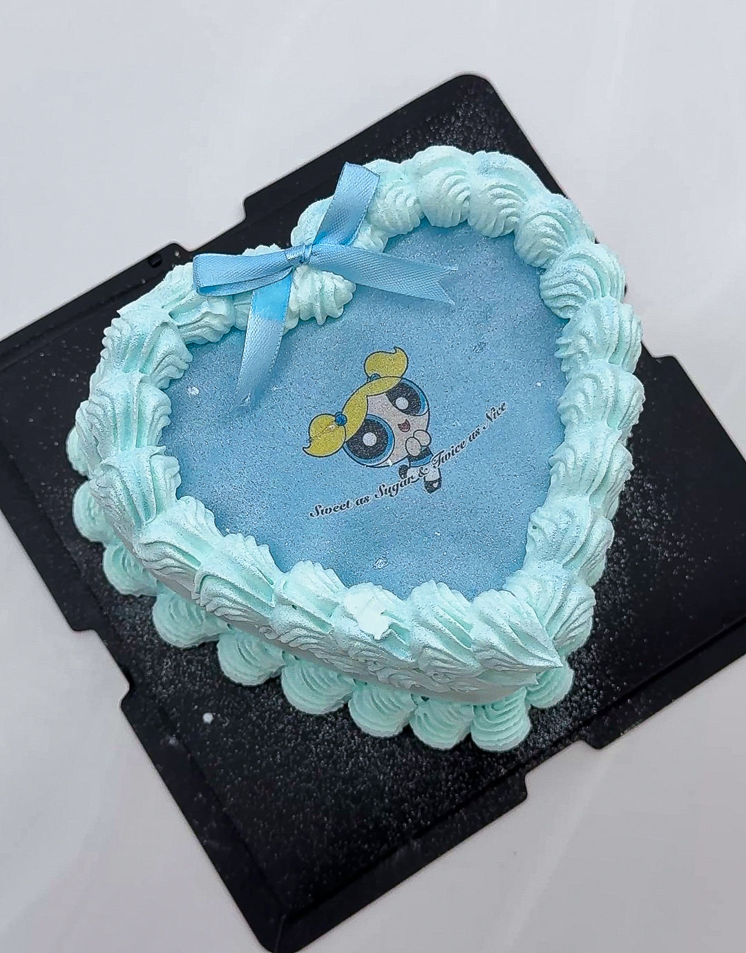 Bubbles' Burn Cake