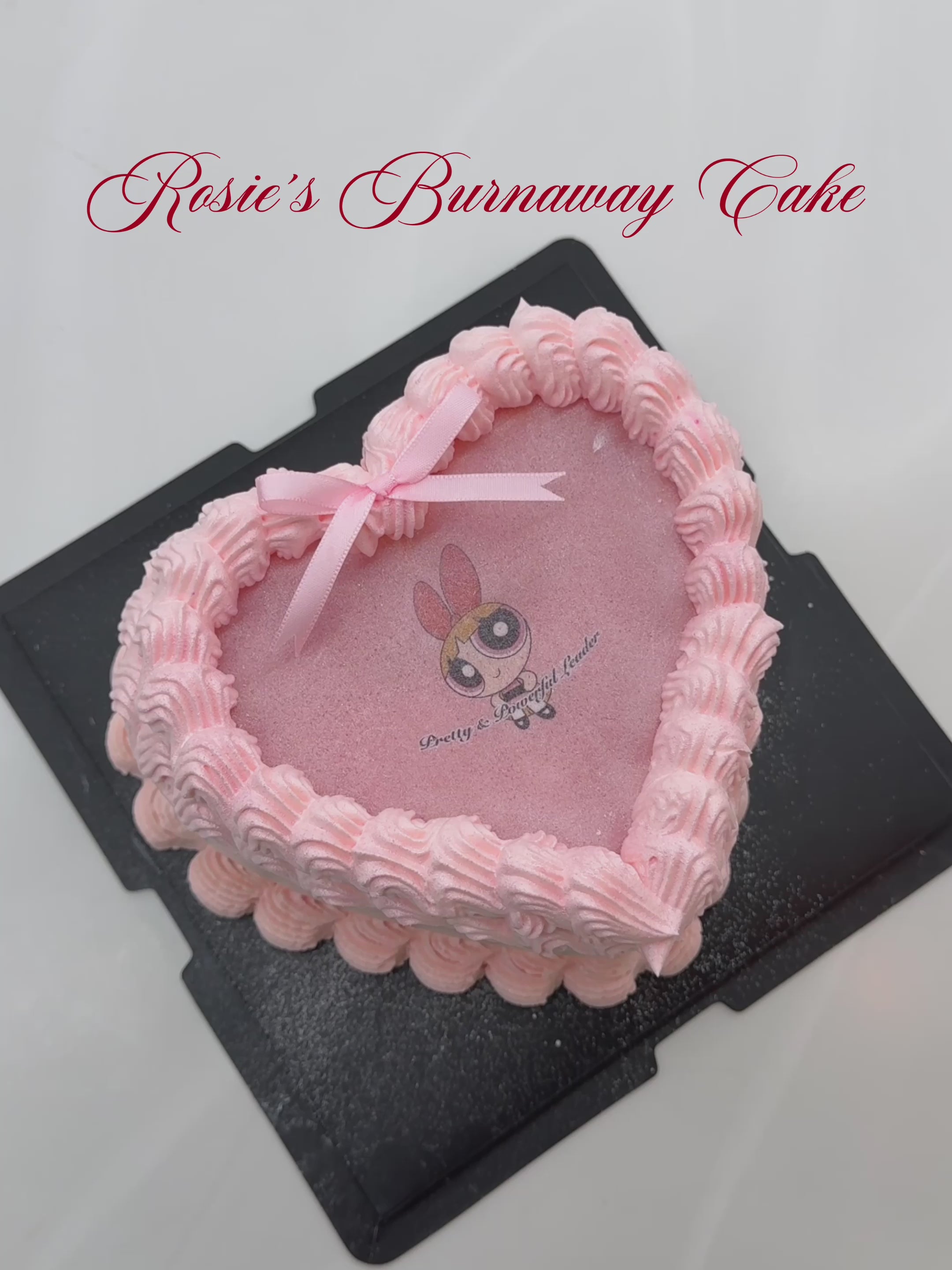 Load video: Blossom&#39;s Burn Cake